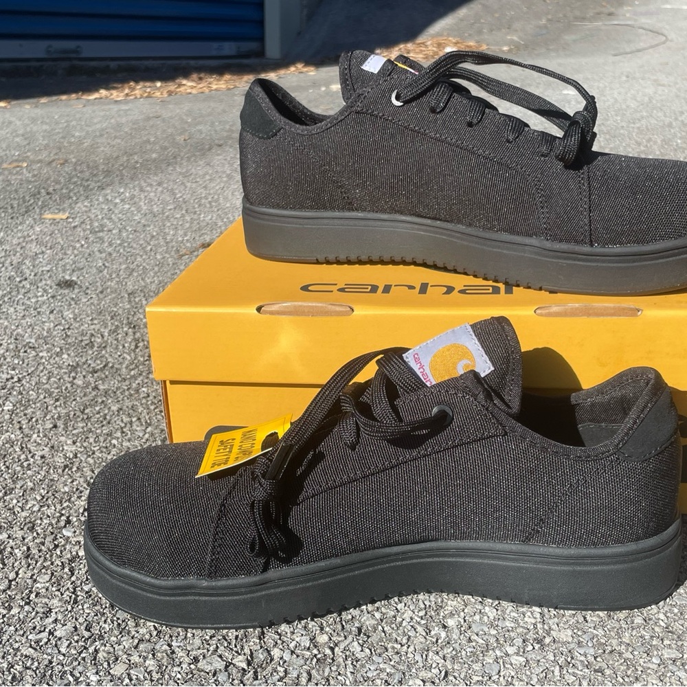 Carhartt Women's 8.5 Composite Toe Black Sneakers - Picture 5 of 6